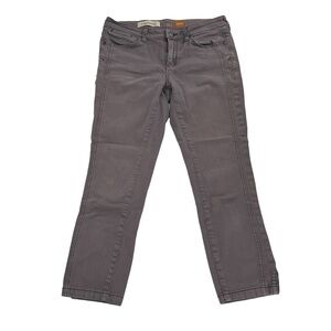 Pilcro And The Letterpress Gray Straight Leg Jeans Size 27 Women’s